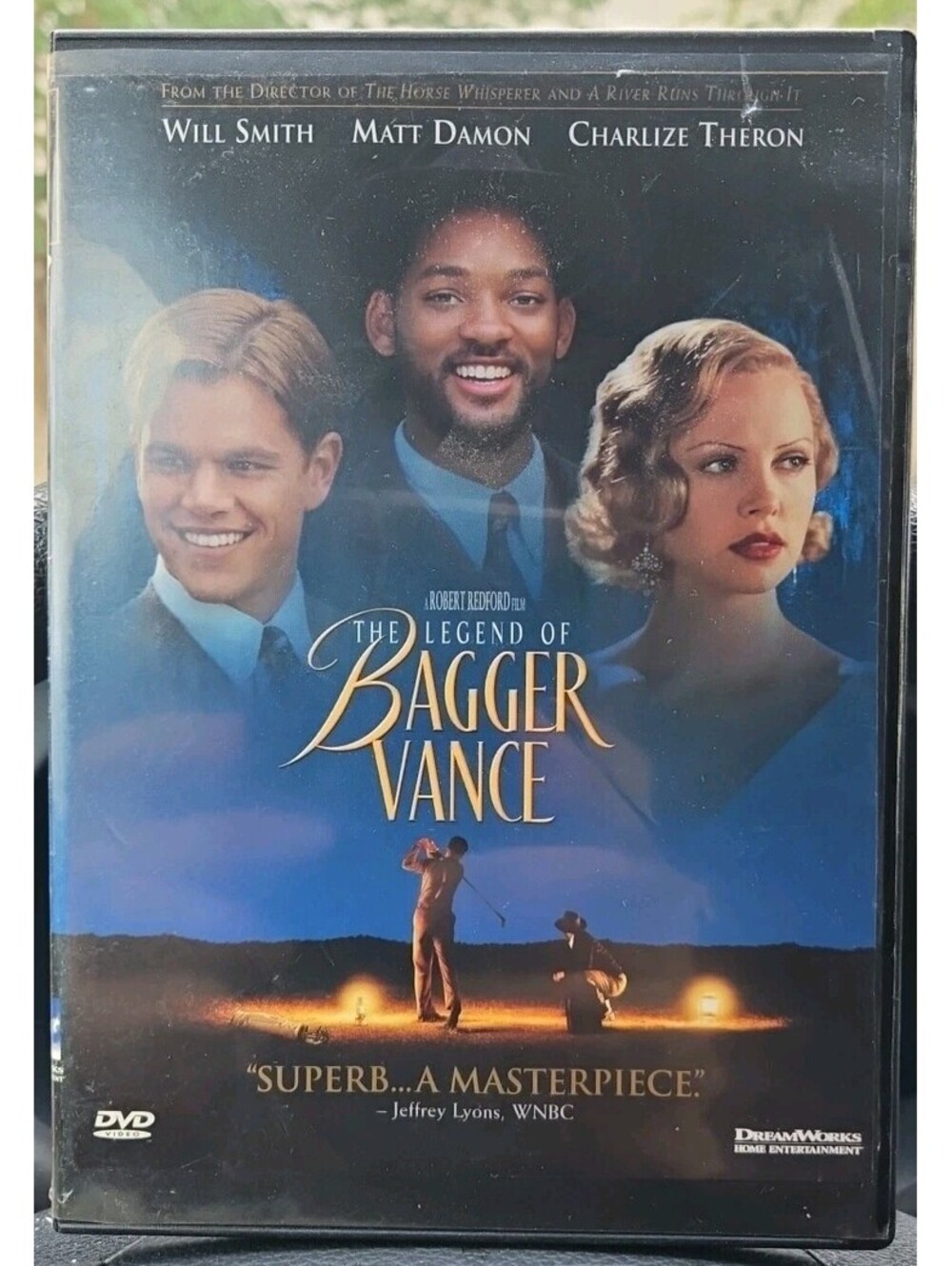 Legend of Bagger Vance (DVD, 2000) Tested. Slim Case. Cropped Artwork
